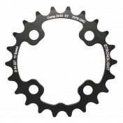 CHAINRING FOR MTB - 22T. Ø64 2X10 "INNER" BLACK STRONGLIGHT -4 ARMS- 10 Speed SHIMANO XT M785 (FOR OUTER 36T. ) NON THREADED - Thickness 3,5mm - 3700223713486