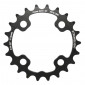 CHAINRING FOR MTB - 22T. Ø64 2X10 "INNER" BLACK STRONGLIGHT -4 ARMS- 10 Speed SHIMANO XT M785 (FOR OUTER 36T. ) NON THREADED - Thickness 3,5mm - 3700223713486