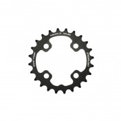 CHAINRING FOR MTB - 24T. Ø64 2X10 "INNER" BLACK STRONGLIGHT -4 ARMS- 10 Speed SHIMANO XT M785 (FOR OUTER 38T. ) NON THREADED- thickness 3,5mm 3700223713493