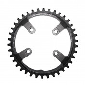 CHAINRING FOR MTB-FOR SINGLE- 38T. Ø76 BLACK -ALUMINIUM- 7075 STRONGLIGHT -4 ARMS- For Sram XX1 11 Speed 3700223713592