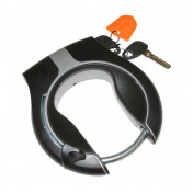ANTIVOL VELO FER A CHEVAL AXA VICTORY NOIR MAT/ARGENT - SECURITE NIVEAU 14/15 - COMPATIBLE PLUG 8713249232607