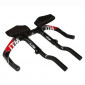CINTRE CONTRE LA MONTRE AVEC PROLONGATEUR CONTRE LA MONTRE ITM SATURN CARBONE NOIR 31,8 3700948158838