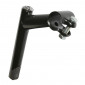 POTENCE VTT A PLONGEUR P2R ACIER 22.2mm CINTRE 25,4 L 80mm NOIR 3700948151587