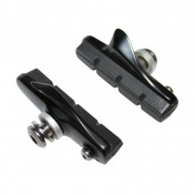 BRAKE PADS FOR ROAD BIKE- "CARTRIDGE" NEWTON SHIMANO TYPE -ALUMINIUM- BLACK 55mm (1 PAIR) 3700948073766