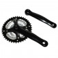 PEDALIER VTT P2R 7/8V. ALU NOIR 170mm 42-34-24 (BOITIER 118mm) 3700948042632