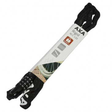 ANTIVOL VELO CHAINE A COMBINAISON AXA RIGID CODE DIAM 3.5mm L1.20M NOIR - SECURITE NIVEAU 3/15 8713249232287