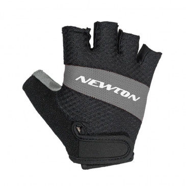 GANTS VELO COURT NEWTON TECH GRIS/NOIR S (PAIRE SUR CARTE)