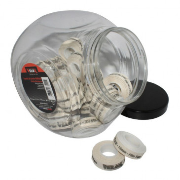 FOND DE JANTE VELOX TRESSE ADHESIF EN 13mm LONGUEUR 2M (JARRE DE 30 ROULEAUX) 3660429670115