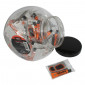 KIT REPARATION CHAMBRE A AIR VELOX CITY/VTC/VTT (6 PATCH 25mm + 1 PATCH 34x24mm + 1 PATCH 50x30mm + COLLE 5g + RAPE ACIER ) AVEC NOTICE (JARRE DE 50 KITS) 3660429130121