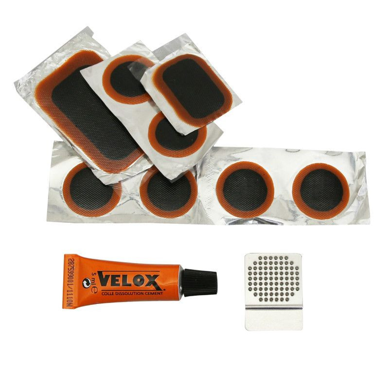 REPAIR KIT FOR BICYCLE INNER TUBE VELOX FOR URBAN/HYBRID/MTB (6