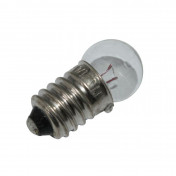 BULB/LAMP 6V 0,6W - E-10 CLEAR (BICYCLE TAIL LIGHT) (SOLD PER UNIT) -FLOSSER- 4018354006858
