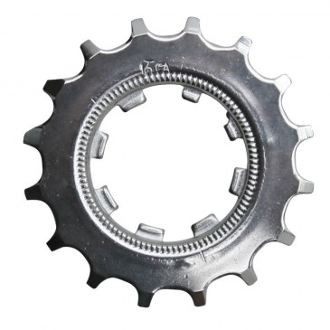 CASSETTE SPROCKET 9/10 Speed. MICHE FOR CAMPAGNOLO - 16 Teeth first position.. 8054521676345