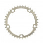 CHANRING FOR ROAD BIKE-5 arms- 38T. Ø130 "INNER" SILVER -ALUMINIUM- MICHE 9/10 Speed (SHIMANO TYPE) 8058258290003
