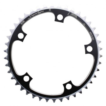 PLATEAU ROUTE 5BRA D.130 MICHE 42DTS INTERIEUR TYPE SHIMANO NOIR 9/10V. 8058258290072