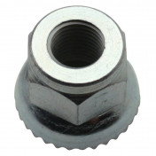 WHEEL NUT FOR BICYCLE - WITH SERRATED WASHER ALGI Ø 8x100 (00590000) (SOLD PER UNIT) 3284660130810
