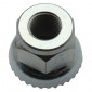 WHEEL NUT FOR BICYCLE - WITH SERRATED WASHER ALGI Ø 8x100 (00590000) (SOLD PER UNIT) 3284660130810