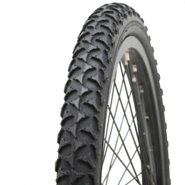 TYRE FOR MTB 20 X 1.75 DELI S-176 BLACK - RIGID (47-406)