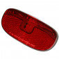 TAILLIGHT ON DYNAMO - ON CARRIER- SPANNINGA DUXO - CENTRES 80mm (SOLD IN BULK) BLACK 3700948102503