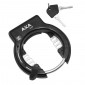 ANTIVOL VELO FER A CHEVAL AXA SOLID NOIR OUVERTURE 58 mm NOIR (SANS FIXATION) - SECURITE NIVEAU 10/15 8713249349718