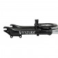 FORK- FOR MTB 20 " M-W STEEL - COIL/ELASTOMER -BLACK - TRAVEL. 50mm THREADED STEERER (220/130MM) Ø 1"-22,2 INNER 3700948147573
