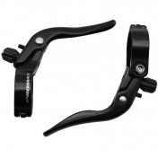 BRAKE LEVERS SET- FOR ROAD BIKE- CROSSTOP LEVERS - PROMAX BLACK Ø 25,8/31,8 (45g) (PAIR) 0000001400106