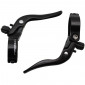 BRAKE LEVERS SET- FOR ROAD BIKE- CROSSTOP LEVERS - PROMAX BLACK Ø 25,8/31,8 (45g) (PAIR) 0000001400106