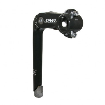 POTENCE CITY A PLONGEUR NEWTON REGLABLE 22,2mm L 85mm NOIR POUR CINTRE 25.4mm 3700948204900