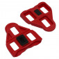 CALE PEDALE ROTO TYPE LOOK DELTA ROUGE MOBILE (PAIRE) 3700948146606