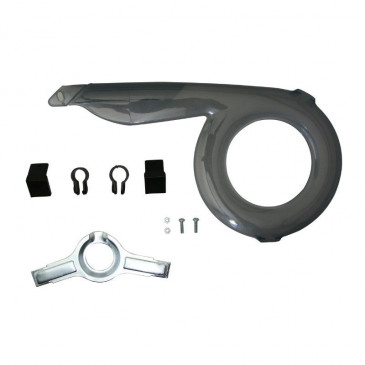 CHAIN GUARD ROTO - PISTOL SHAPED -SMOKY - FOR CHAINRING 40-36T. FOR 20"/16" (SOLD PER UNIT)