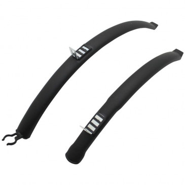GARDE BOUE CITY/VTC RAPIDE 28'' POLISPORT FLORIDA NOIR POUR V-BRAKE (PAIRE) 5604415002496