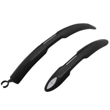 MUDGUARD FOR MTB-FRONT+REAR 26" POLISPORT COLORADO -BLACK- FOR V-BRAKE- Wd 60mm (COMPLETE SET)