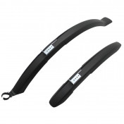 MUDGUARD FOR MTB-FRONT+REAR 26"/27.5"/28" NEVADA -BLACK- FOR V-BRAKE (COMPLETE SET) 5604415000218