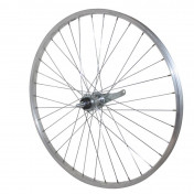 WHEEL FOR URBAN BIKE- 26" -REAR ALUMINIUM- TORPEDO STEEL HUB - BACK-PEDAL BRAKE - SINGLE SPEED 3660429061401