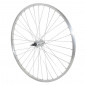 WHEEL FOR URBAN BIKE- 650X30A (26x1 3/8) -REAR ALUMINIUM - ALUMINIUM HUB- -SOLID SPINDLE- 7/6/5 Speed hub (35-590) (SOLD WITH NUTS 10X100) 3660429060336