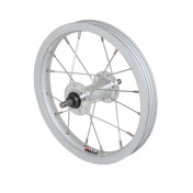 WHEEL FOR URBAN BIKE- 12" -FRONT ALUMINIUM - ALUMINIUM HUB- -SOLID SPINDLE- 0000000012409