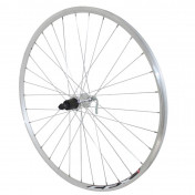 WHEEL FOR ROAD BIKE- 700 ELAN -REAR- CFX SILVER -ALUMINIUM HUB - CASSETTE 10/9/8 Speed 3660429011352