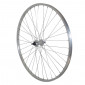 WHEEL FOR TREKKING/URBAN BIKE- 700X28-35 REAR - FULL ALUMINIUM - SOLID SPINDLE SINGLE SPEED (SOLD WITHOUT NUT Ø10X100) 3660429071318