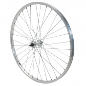 WHEEL FOR MTB- 26" FRONT - FULL ALUMINIUM-- SOLID SPINDLE- (SOLD WITH NUT 9X100) 3660429061135