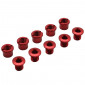 CHAINRING BOLT SET- NEWTON - ALUMINIUM RED FOR DOUBLE (SET OF 5) 3700948071496