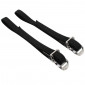 COURROIE CALE PIED VTT/ROUTE P2R NYLON NOIR (VENDU A LA PAIRE) 3700948044698