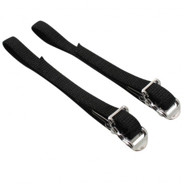 TOE CLIP STRAP- FOR MTB or ROAD BIKE - P2R NYLON BLACK