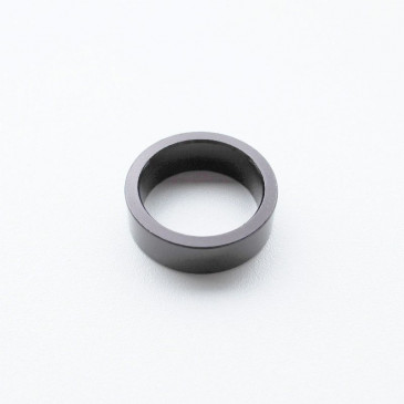 HEADSET SPACER -ALUMINIUM- BLACK Ø 1"-25,4 OUTER 10mm