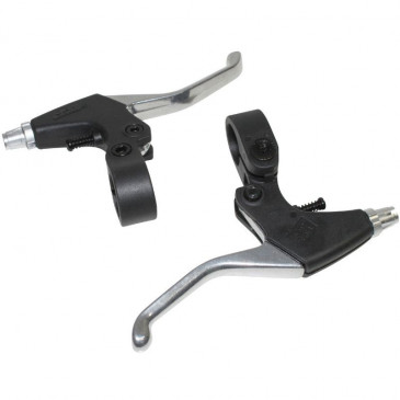 BRAKE LEVERS SET- -FOR MTB- "2 FINGER" NEWTON -ALUMINIUM (PAIR)