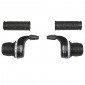 GEAR SHIFTERS SET-FOR MTB- P2R -INDEXED- TYPE GRIPSHIFT 7 speed WITH HANDLES (PAIR). Revoshift