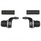 GEAR SHIFTERS SET-FOR MTB- P2R -INDEXED- TYPE GRIPSHIFT 7 speed WITH HANDLES (PAIR). Revoshift 3700948045022