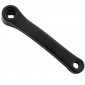 MANIVELLE GAUCHE 170 NEWTON ACIER PLASTIFIE NOIR (SUR CARTE) 3700948071861