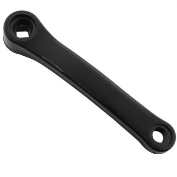 MANIVELLE GAUCHE 170 NEWTON ACIER PLASTIFIE NOIR (SUR CARTE) 3700948071861