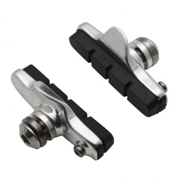 PORTE PATIN FREIN ROUTE A CARTOUCHE NEWTON TYPE SHIMANO ALU 55mm (1 PAIRE) 3700948073759