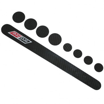 PROTECTION CADRE P2R S1 AUTOCOLLANT CARBONE (PLANCHE DE 8 PIECES) 3700948043226