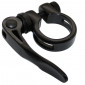 COLLIER SERRAGE TIGE DE SELLE RAPIDE NEWTON ALU NOIR DIAM. 28,6mm (SUR CARTE)